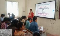 हिंदी दिवस के उपलक्ष्य में  निबंध लेखन और शुद्धलेखन  प्रतियोगिता