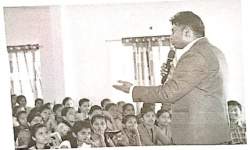 Lecture on life skills for commerce students