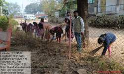 स्वच्छता अभियान दौरा