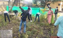 Sanitation Activity at Primary Health Center, Hupari
