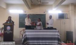 Guest lecture on death Anniversary of Mahatma Gandhi organized by Dept. Political Science